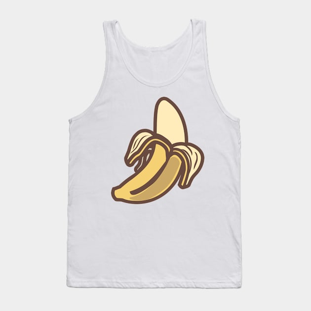 Banana open Tank Top by ShirtyLife